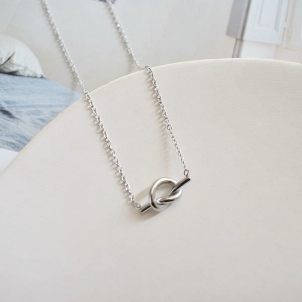 Collar Nudo Silver