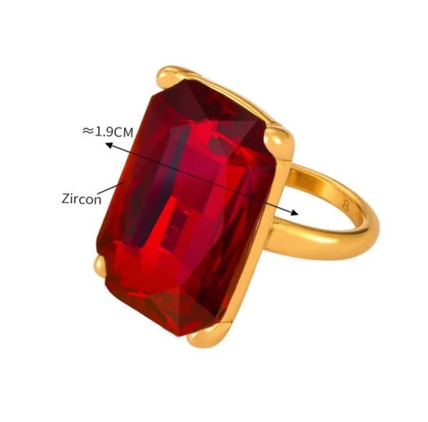 Anillo Desiree Red