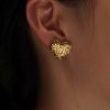 Aretes Adriana Heart