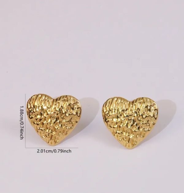 Aretes Adriana Heart