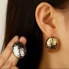 Aretes Fedra Silver