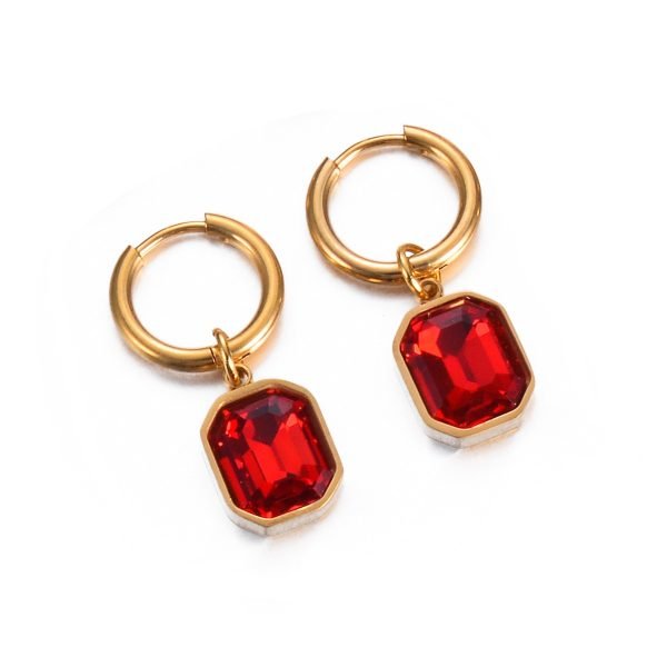 Aretes Paula Red