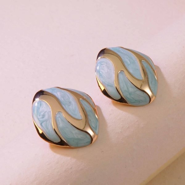 Aretes Dafne Light Blue