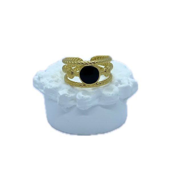 Anillo Aisha Black