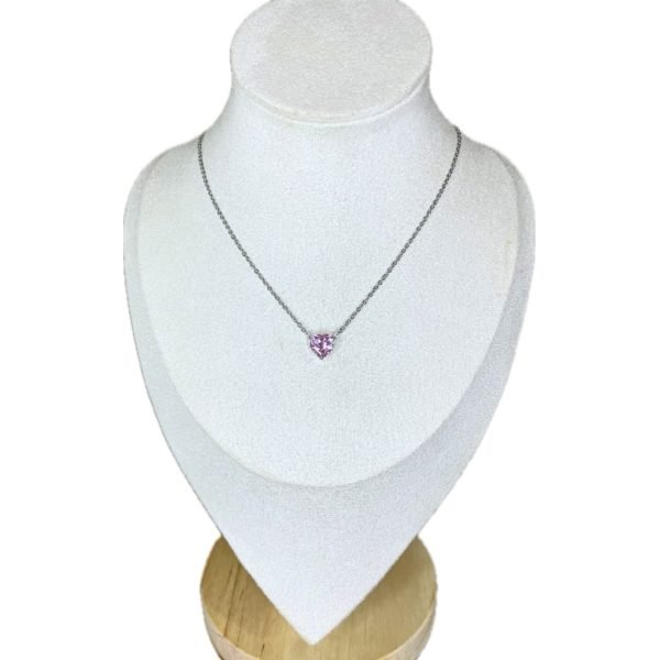 Collar Nora Pink Silver