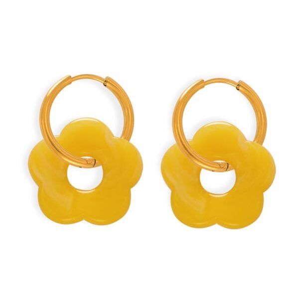 Aretes Julieta Amarillo