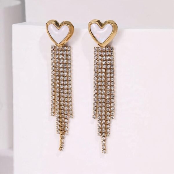 Aretes Bronte corazón